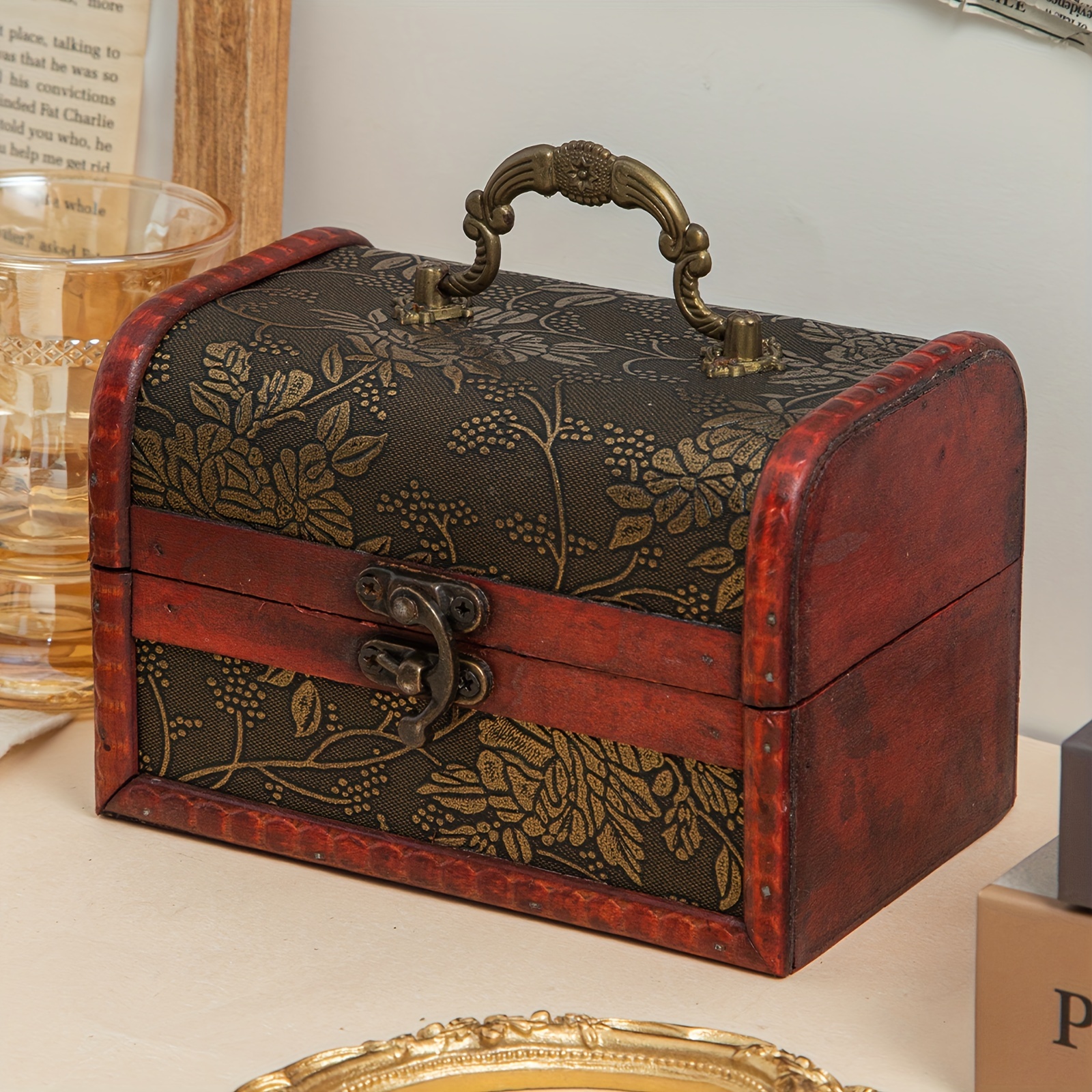High-end Jewelry Storage Box, Portable Large Capacity